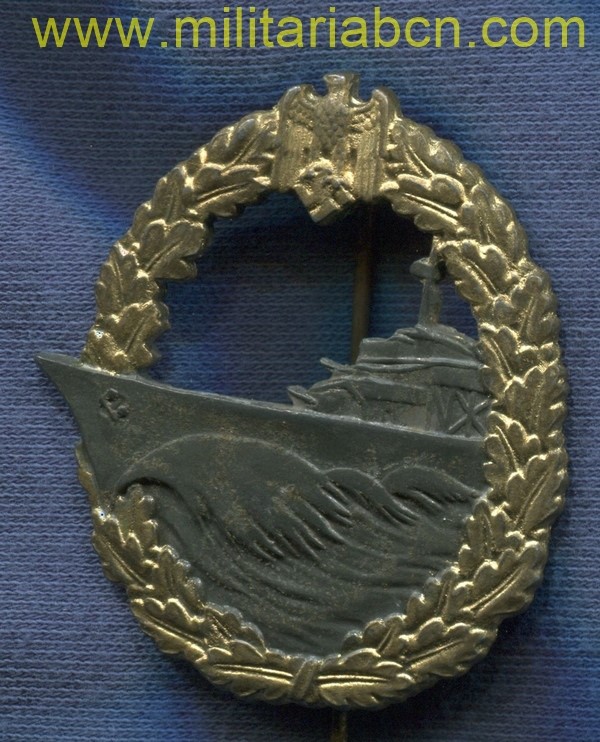 Alemania III Reich. Placa de Destructores