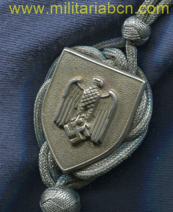Alemania III Reich. Cordón de tirador de la Wehrmacht