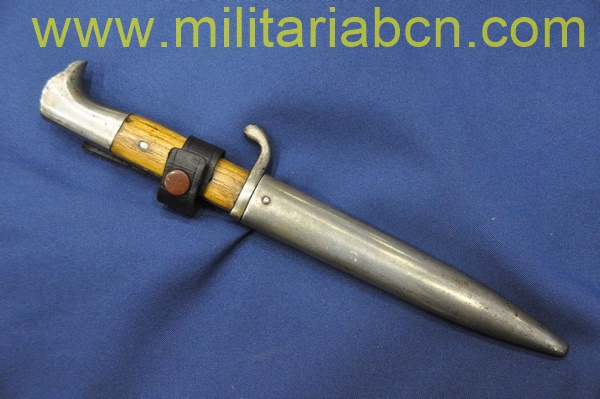 Alemania. Cuchillo de Combate o de Trinchera de Oficial Alemán. 1ª Guerra Mundial.