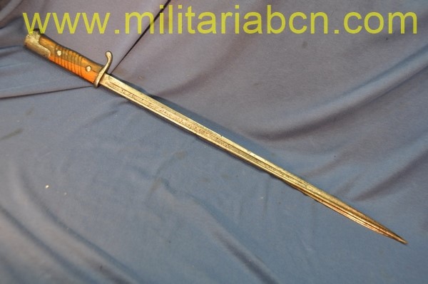 Alemania. Bayoneta Modelo 1898. Sin vaina.