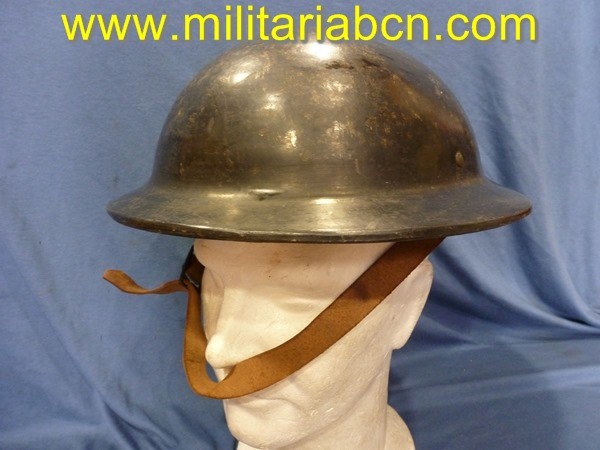Reino Unido.  Casco Mk II.  En plástico.  2ª Guerra Mundial.