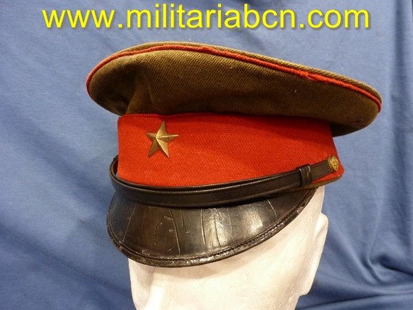Japón. Gorra de plato del Ejército de Tierra del Ejército Japonés.