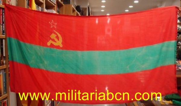 Bandera. Moldavia 88×180 cm. República soviética