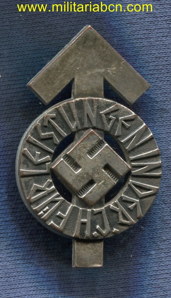 Alemania III Reich. Título deportivo de las Hitlerjugend