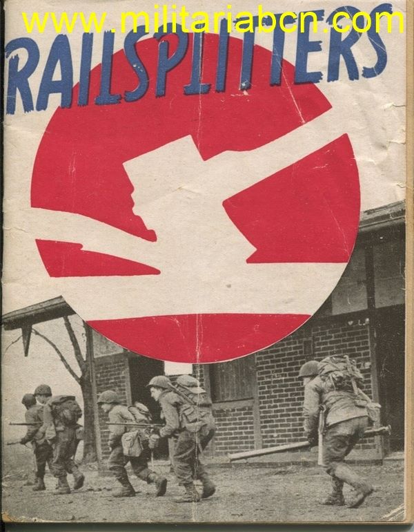 Historia de la 84 División del Ejército de los Estados Unidos.  Operaciones en Bélgica y Alemania.  2ª Guerra Mundial.  34 páginas.  Con numerosas ilustraciones.