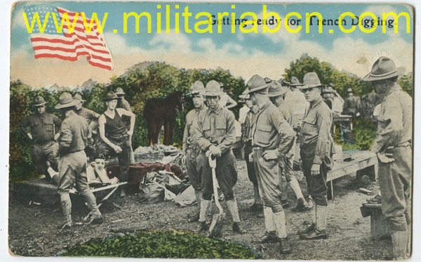 Postal. Estados Unidos. 1ª Guerra Mundial.