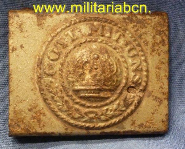 Alemania. Hebilla de la Deutsches Heer. 1ª Guerra Mundial.