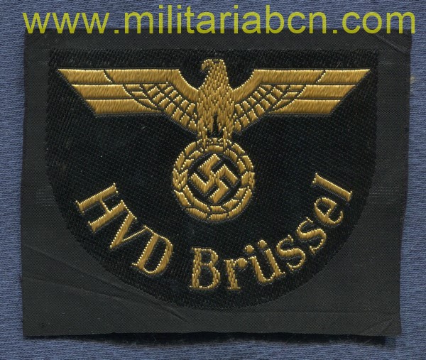 Alemania III Reich. Insignia Deutsches Reichsbahn HVD Brüssels