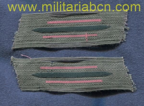 Alemania III Reich Insignias de Cuello Panzer