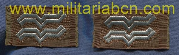 Alemania III Reich Insígnias de Cuello Organización Todt