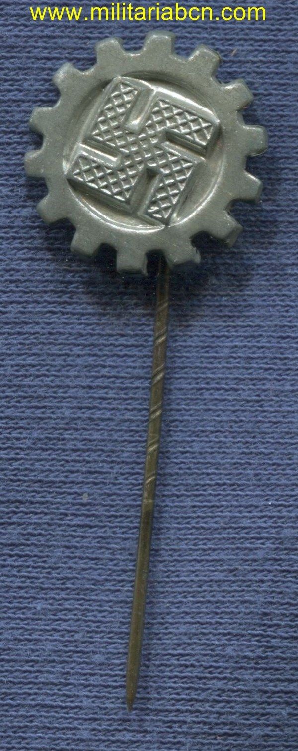 Alemania III Reich.  Insignia de solapa del RAD Reichs Arbeit Dienst.Alemania III Reich.  Insignia de solapa del RAD Reichs Arbeit Dienst.